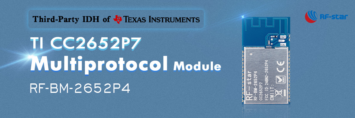 Многопротокольный модуль TI CC2652P7 RF-BM-2652P4