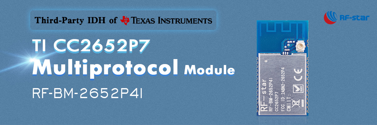 TI CC2652P7 Многопротокольный модуль RF-BM-2652P4I