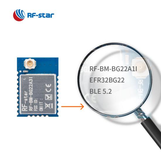 BLE5.2  SiliconLabs EFR32BG22 Module RF-BM-BG22A3I