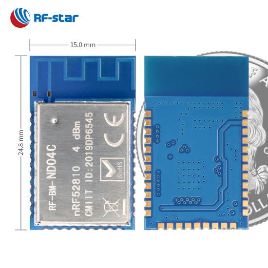 BLE5.0 Module UART nRF52810 module RF-BM-ND04C