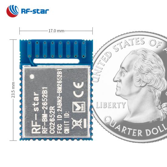 BLE5.1 CC2652R Module Supporting BLE 5.0 Transparent Transmission (Bridge) Protocol