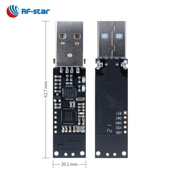 nRF52832 USB Bluetooth Dongle Sniffer RF-DG-32B