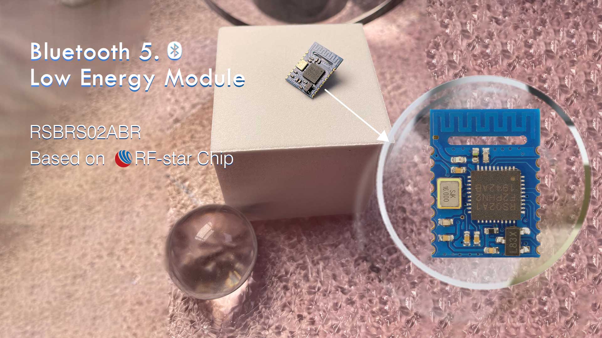 Модуль Bluetooth 5.0 с низким энергопотреблением RSBRS02ABR на базе чипа RF-star