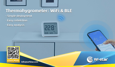WiFi и BLE термометр